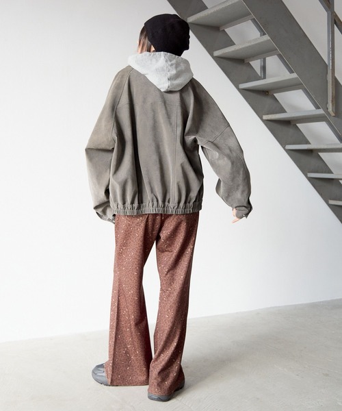 「PBLIM」 ジャージパンツ LARGE ネイビー レディース_画像8