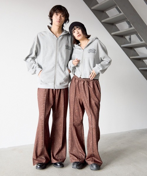 「PBLIM」 ジャージパンツ LARGE ネイビー レディース_画像9
