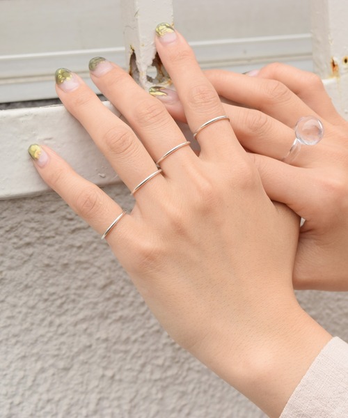 e.m.（イーエム） 指輪 リング 「ZOZOTOWN限定」thin リングS