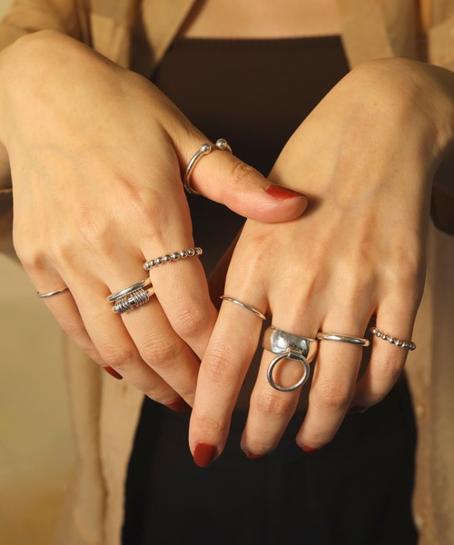 e.m.（イーエム） 指輪 リング 「ZOZOTOWN限定」thin リングS