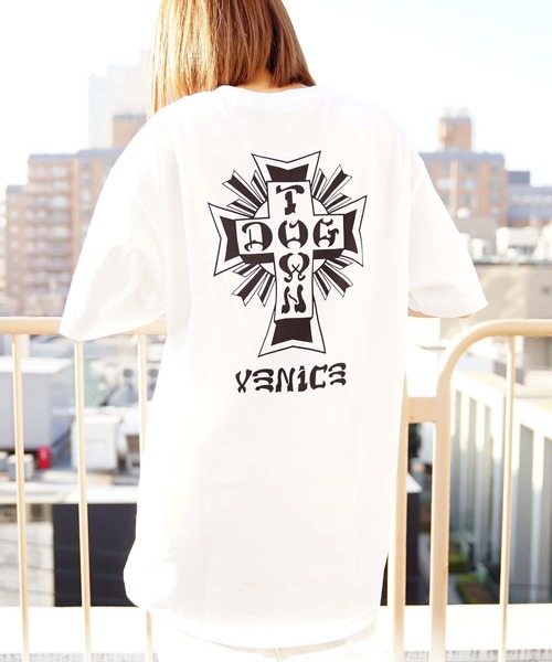 DOGTOWN（ドッグタウン） tシャツ Cross Logo Venice S/S T-SHIRTS