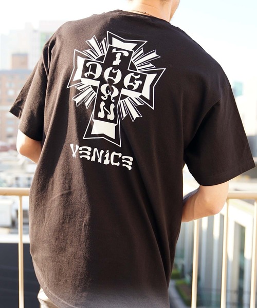 DOGTOWN（ドッグタウン） tシャツ Cross Logo Venice S/S T-SHIRTS