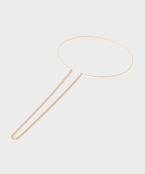 COCOSHNIK（ココシュニック） ブレスレット K10キヘイチェーン 平板