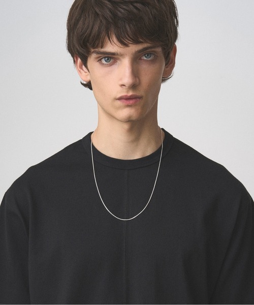 送料込【JUHA】ネックレス 定価15400円 シルバー STUDIOUS JUHA ネックレス NECKLACE - CHAIN LONG SILVER メンズ