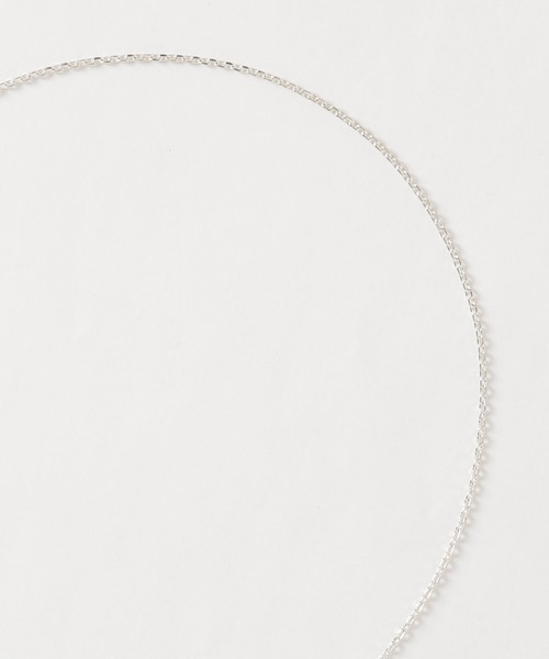 送料込【JUHA】ネックレス 定価15400円 シルバー STUDIOUS JUHA ネックレス NECKLACE - CHAIN LONG SILVER メンズ