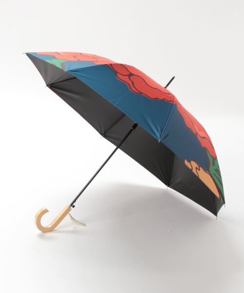 カヤ 傘 「カヤ」和の赴き傘 一輪の花日傘 晴雨兼用 レディース