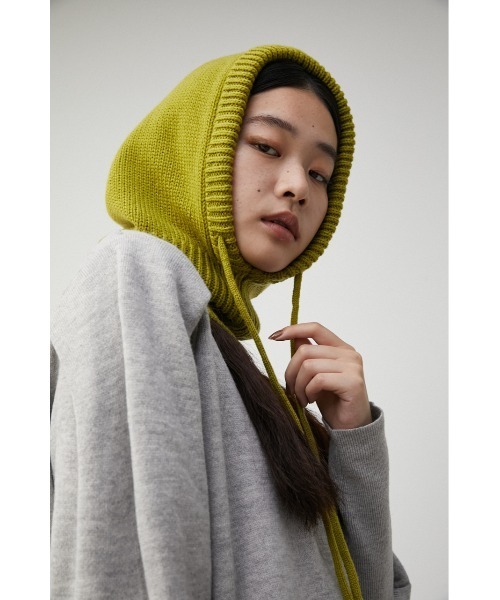 AZUL BY MOUSSY 帽子 ハット KNIT BALACLAVA/ニットバラクラバ