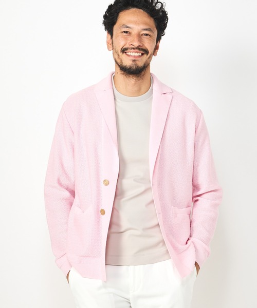 MEN'S BIGIビギカーディガンジャケット MEN'S BIGI（メンズビギ） カーディガン ジャケットデザインニット