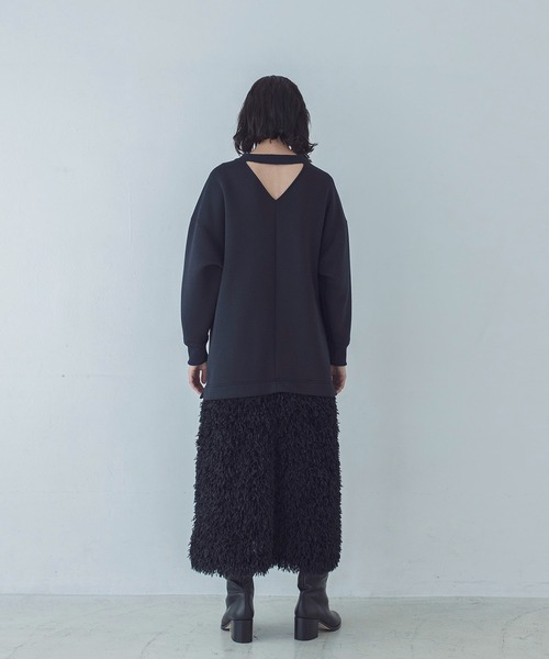 venit ワンピース VENIT / feather×bonding dress(フェザー 