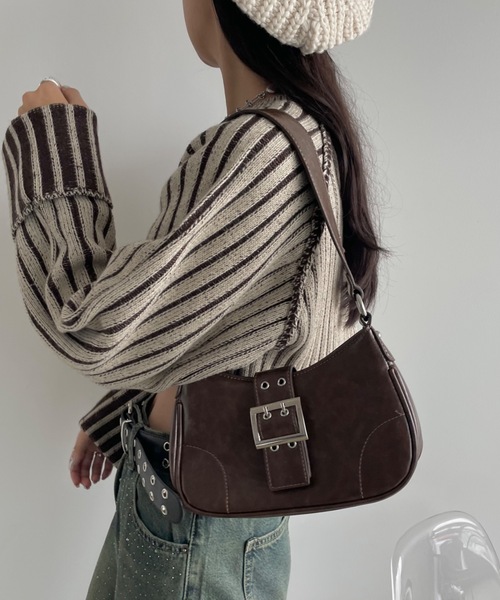 ゆギャザーベルトワンハンドルバッグ Amazon | [KAIYU] ギャザーベルトバッグ レディース ショルダー