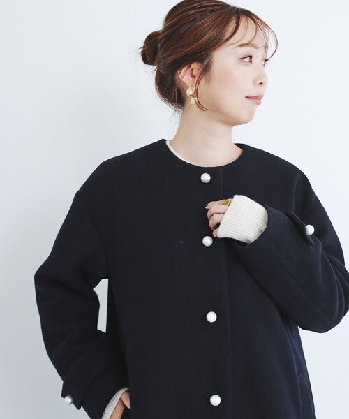 le.coeur blanc（ルクールブラン） コート アウター Perle Peche