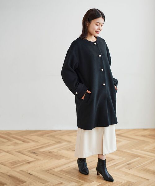 le.coeur blanc（ルクールブラン） コート アウター Perle Peche
