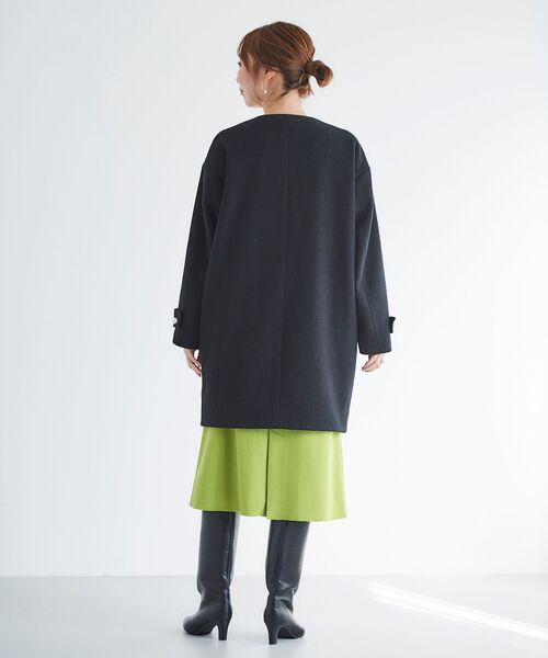 Perle Peche コート le.coeur blanc コート アウター Perle Peche パールツキコート