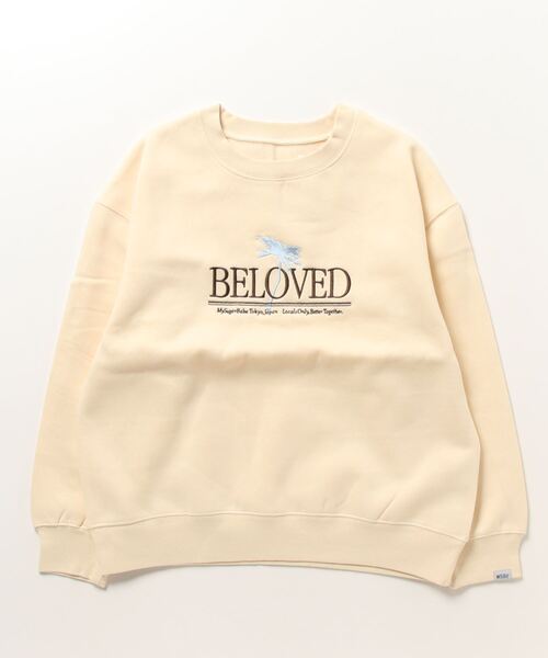 安価 My Sugar Babe トレーナー スウェット BELOVED embroidery sweat トップス