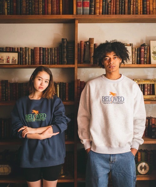 My Sugar Babe トレーナー スウェット BELOVED embroidery sweat