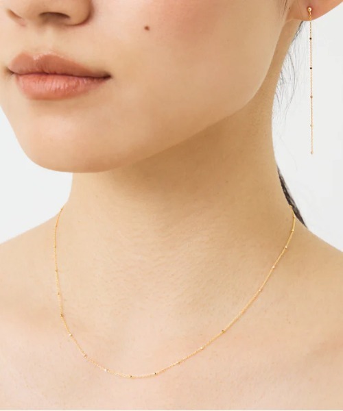 ネックレス 「les bon bon」silent necklace BOB470 レディースの画像