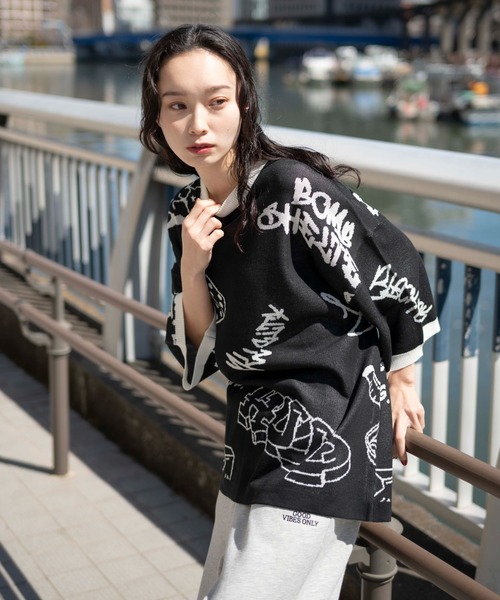 WEGO（ウィゴー） セーター ニット WEGO/ジャガードグラフィックニット