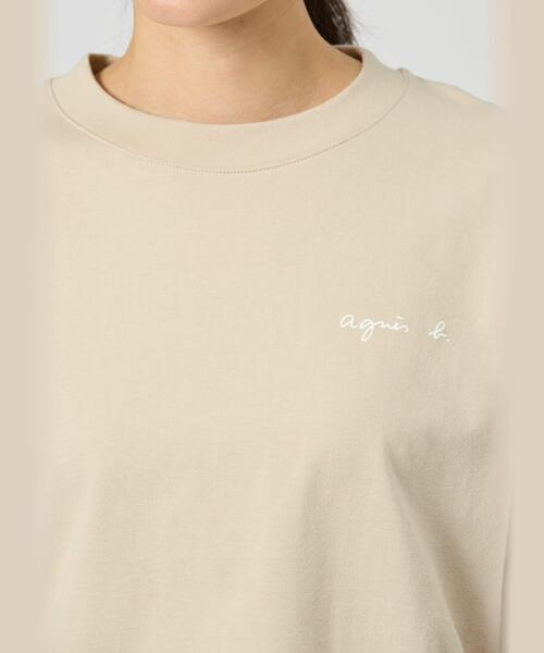 tシャツ S179 SWEAT ロゴTシャツ レディース agnes b. tシャツ S179 SWEAT ロゴTシャツ レディース