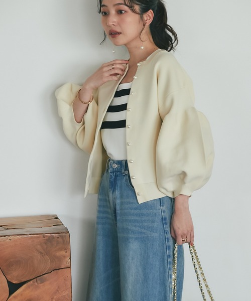 La boutique Bonbon カーディガン 「好評ににつき復刻！・前後