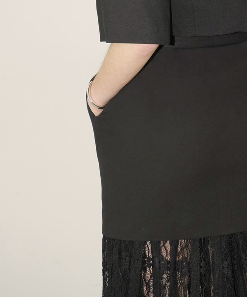 CLANE（クラネ） スカート 2WAY LACE LAYERED SKIRT : ZOZOTOWN Yahoo
