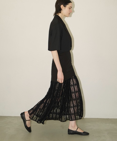 2WAY LACE LAYERED SKIRT （IVORY）サイズ1 スカート CLANE（クラネ） スカート 2WAY LACE LAYERED SKIRT : ZOZOTOWN Yahoo