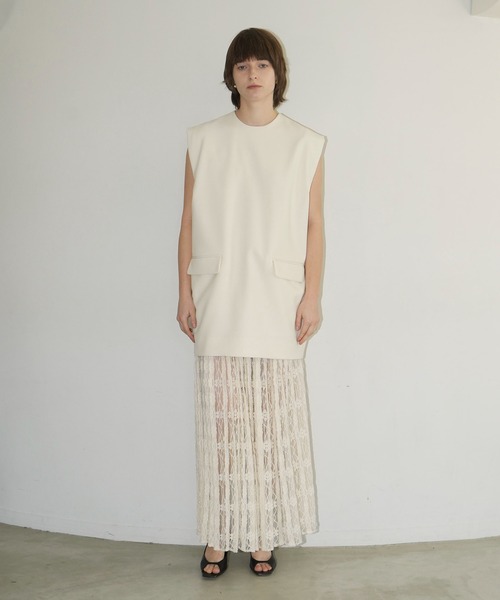 CLANE（クラネ） スカート 2WAY LACE LAYERED SKIRT : ZOZOTOWN Yahoo