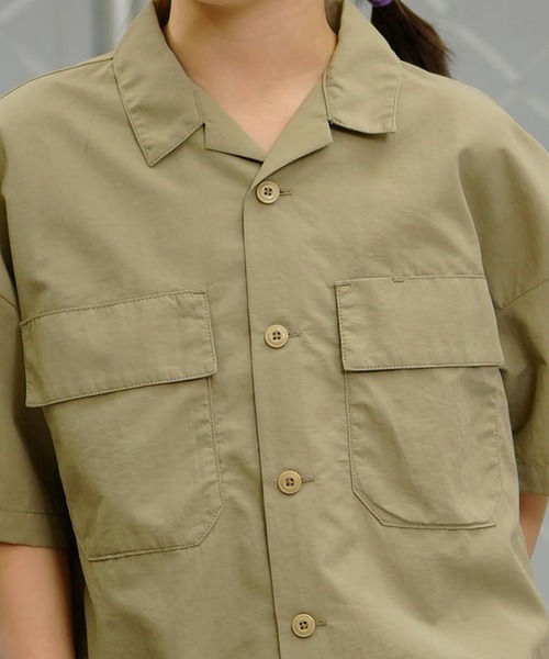 Dickies（ディッキーズ） ブラウス シャツ キッズ 半袖シャツ MUJI