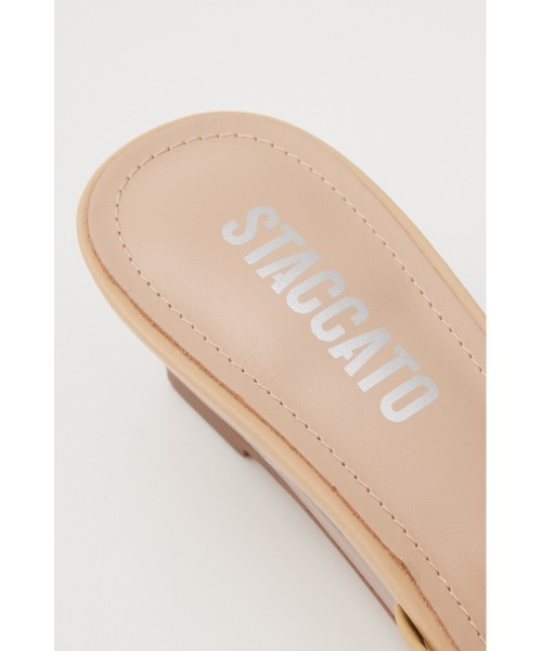 STACCATO（スタッカート） サンダル エルペストーンメッシュミュール