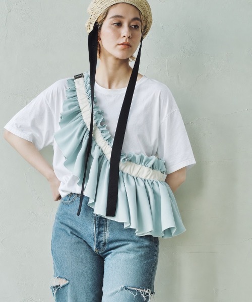 ORIENT MILLINERY　DORA MORA　ボディバッグ　レースバッグ ORIENT MILLINERY ウエストポーチ ウエストバッグ DORA MELLOW