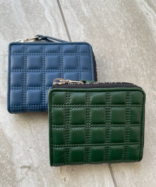 財布 SW-39118　SOLATINA キルティング L字型コンパクトウォレット メンズ レディース