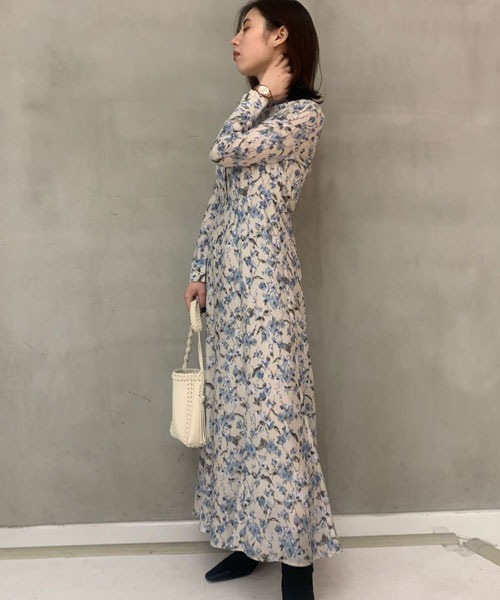 FRAY I.D 「FRAY I.D」 長袖ワンピース 1 ミント レディース  