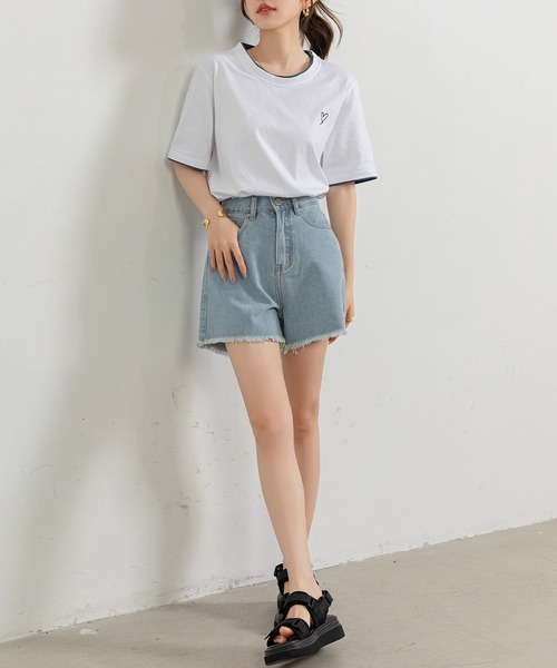 skootショートデニム SKOOT UNDERWORLD JORTS BLK デニム ショート パンツ ブラック