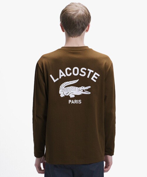 ラコステ　ロンT Sサイズ LACOSTE（ラコステ） tシャツ オーバーサイズ PARISロゴ