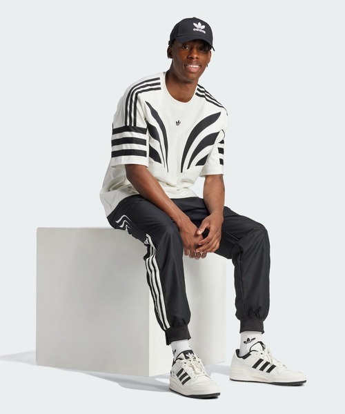 送関込み★adidas Originals★Q3 Atlanta オーバーサイズTシャツ adidas tシャツ Q3 アトランタ 半袖Tシャツ / アディダス