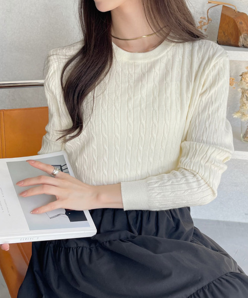 匿名配送 新品未使用 ADAWAS セミシアー クルーネックニット 匿名配送 新品未使用 ADAWAS セミシアー クルーネックニット ADAWAS