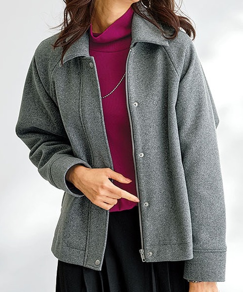 BELLUNA PLUS（ベルーナプラス） ブルゾン アウター 2way衿