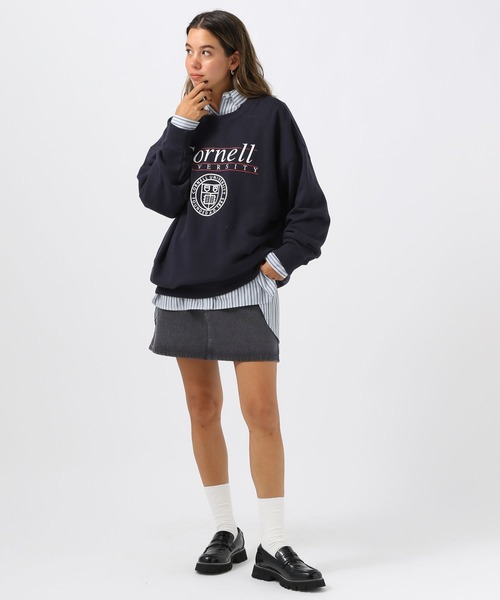 Lee 別注デニムミニスカート Lee スカート 「Lee(リー)」別注デニムミニスカート : ZOZOTOWN