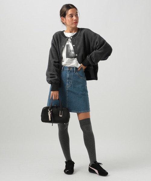 Lee 別注デニムミニスカート Lee スカート 「Lee(リー)」別注デニムミニスカート : ZOZOTOWN