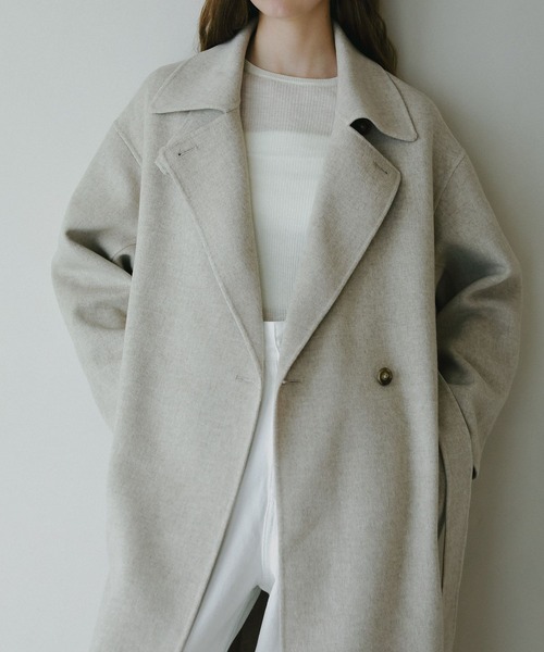 A part by（アパートバイ） ステンカラーコート コート カシープ3WAY