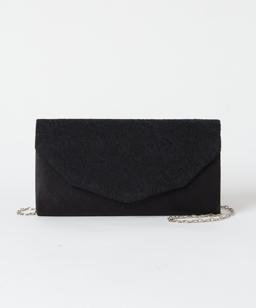 BONLECILL noir クラッチバッグ パーティーバッグ 「BONLECILL noir