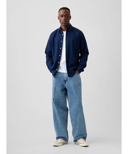 GAP（ギャップ） ワイドパンツ ジーンズ スーパーバギーデニム メンズ