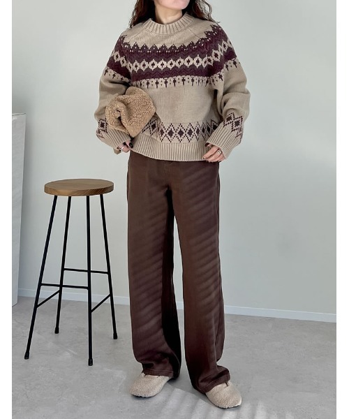 Re:EDIT ニット セーター 「2024-25 WINTER COLLECTION