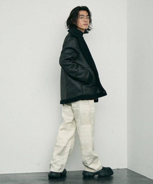 Shoowtime（ショウタイム） ブルゾン アウター back boa suede