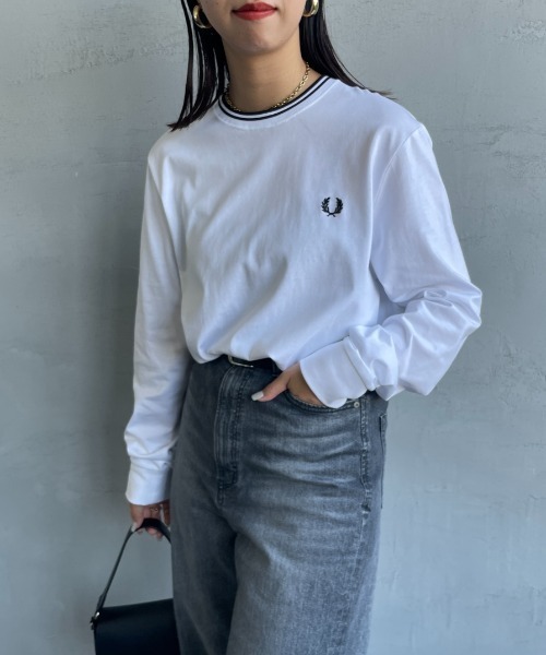 FRED PERRY/フレッドペリー］ロンT 長袖Tシャツ