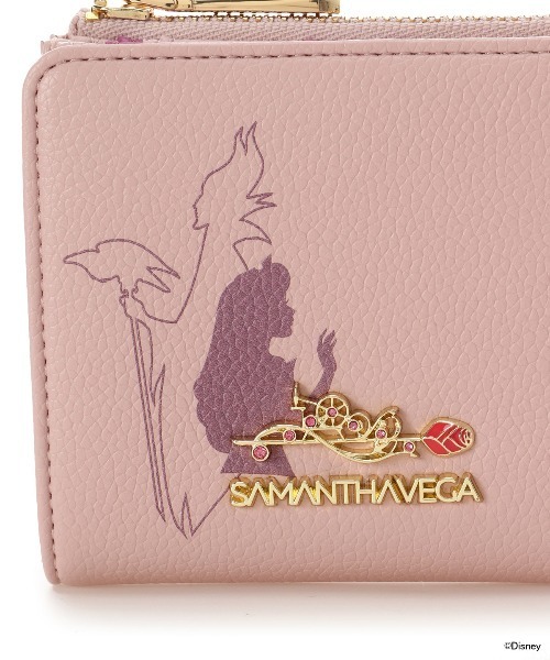 Samantha Vega 財布 キルティングスタッズ折財布 レディース