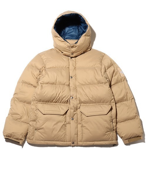 THE NORTH FACE ノーカラー ダウンジャケット アウター ベージュ tnf-nf0a7zyp_r.jpg