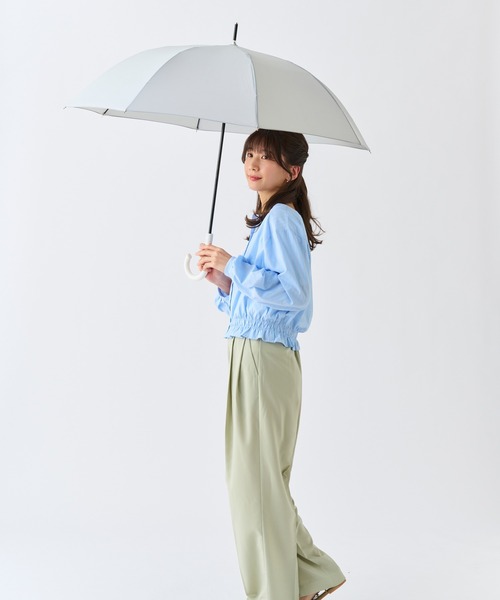 日傘 傘 軽量 超撥水 長傘 雨傘 UV 耐風 ”フロータス ジャンプ傘” レディース メンズ | estaa | 13