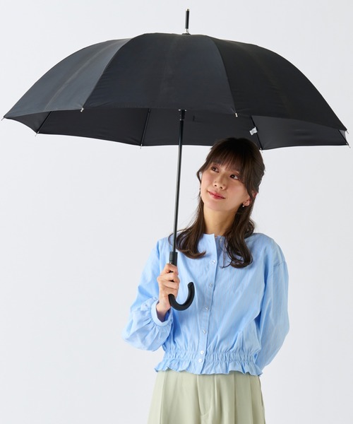 日傘 傘 軽量 超撥水 長傘 雨傘 UV 耐風 ”フロータス ジャンプ傘” レディース メンズ | estaa | 16