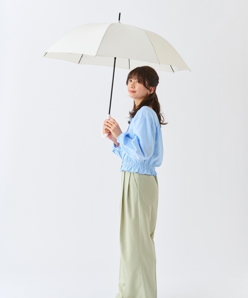 日傘 傘 軽量 超撥水 長傘 雨傘 UV 耐風 ”フロータス ジャンプ傘” レディース メンズ | estaa | 19