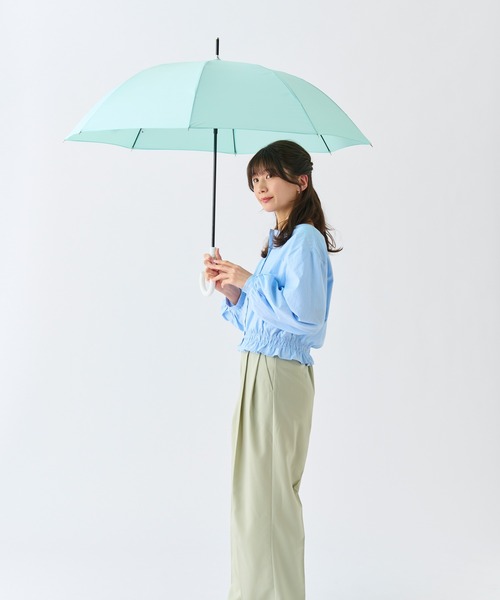 日傘 傘 軽量 超撥水 長傘 雨傘 UV 耐風 ”フロータス ジャンプ傘” レディース メンズ | estaa | 21